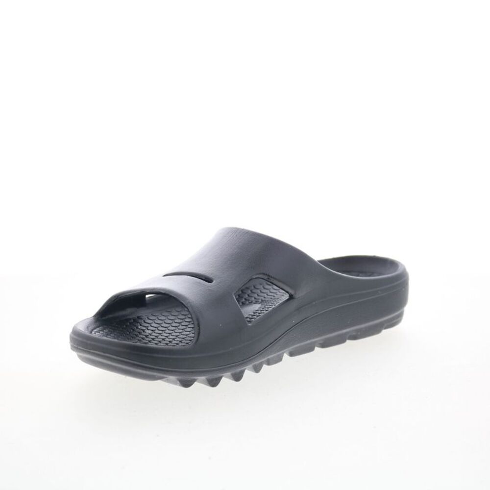 Spenco Mens Fusion 2 Fade Slide Black Shoes (NWT) - Picture 4 of 7